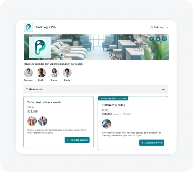 Software para Centros de Podología