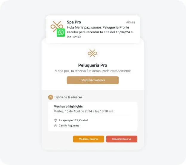 Sistema para peluqueros