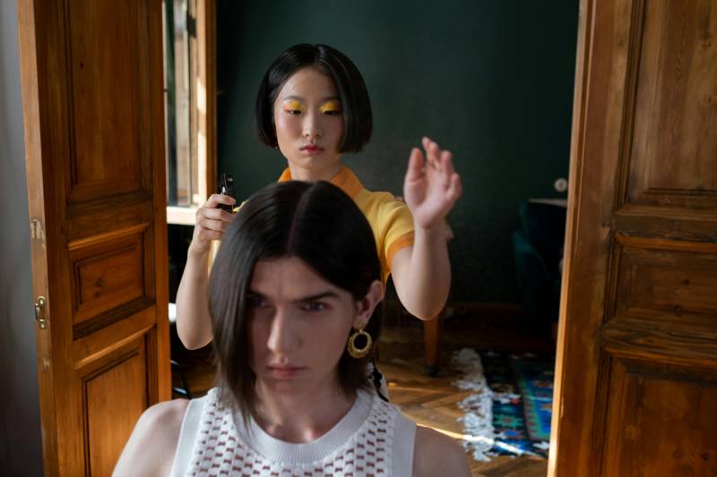 Peluqueria Nueva era interior