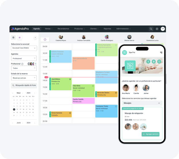 Software administrativo en la nube Centros de Spa