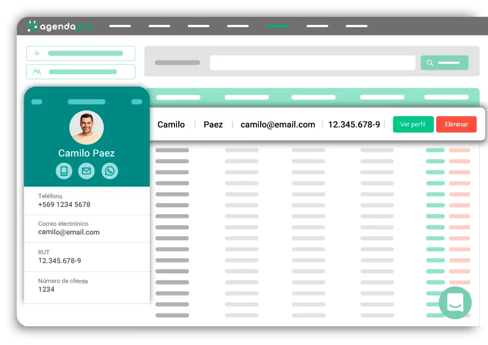 software de gestión de clientes fáciles